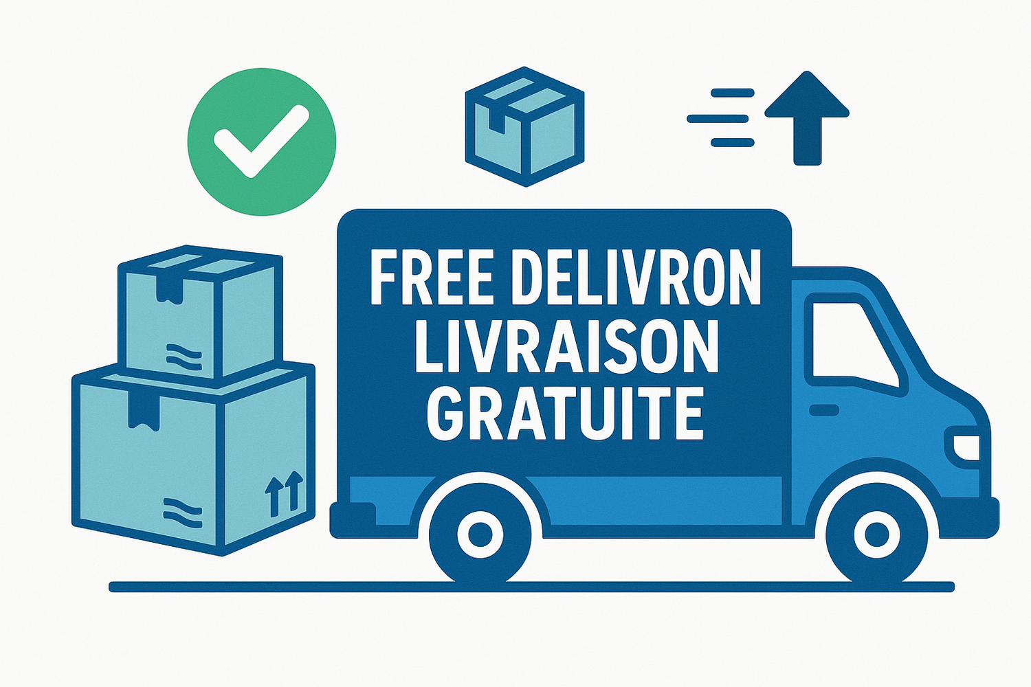 on va aller juste avec la livraison gratuite 