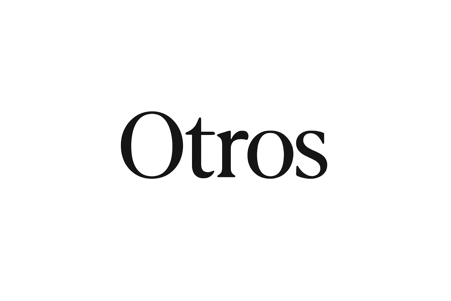 peux tu faire un logo avec Otros pour que se soit sur un fond blanc 